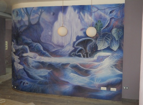 Роспись стен,потолка, фрески и аэрография в Волгограде