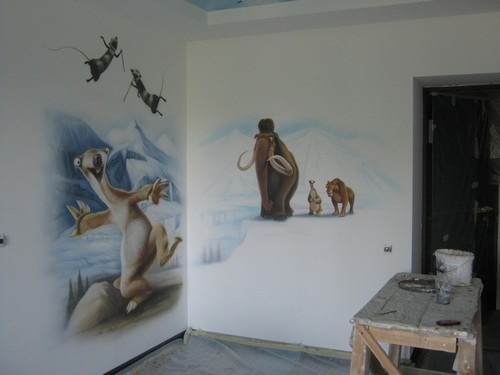 Роспись стен,потолка, фрески и аэрография в Волгограде